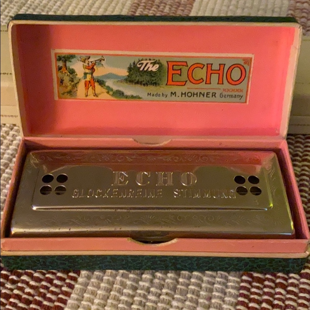 Vintage harmonica